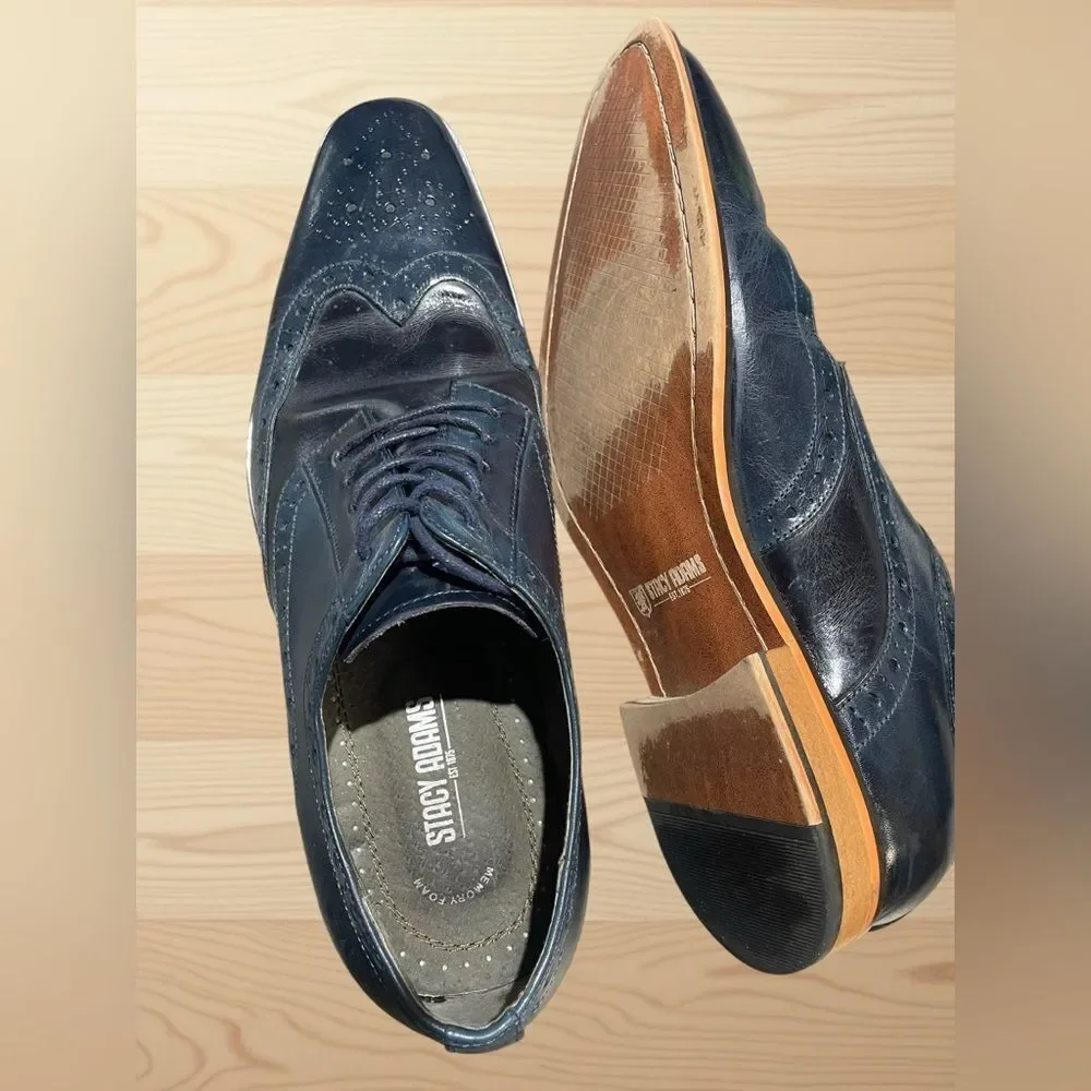 Stacy Adams elegant navy