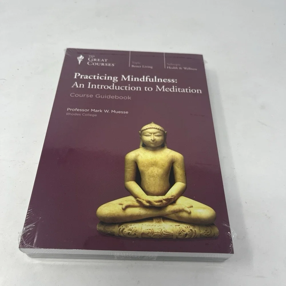 The Great Courses: Practicing Mindfulness DVD & Guidebook *SEALED*