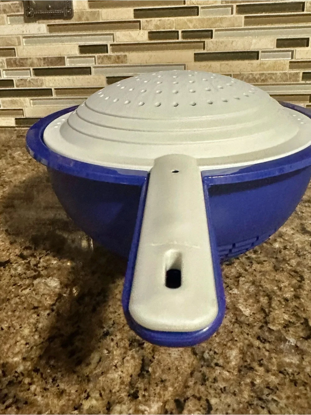 Tupperware durable blue