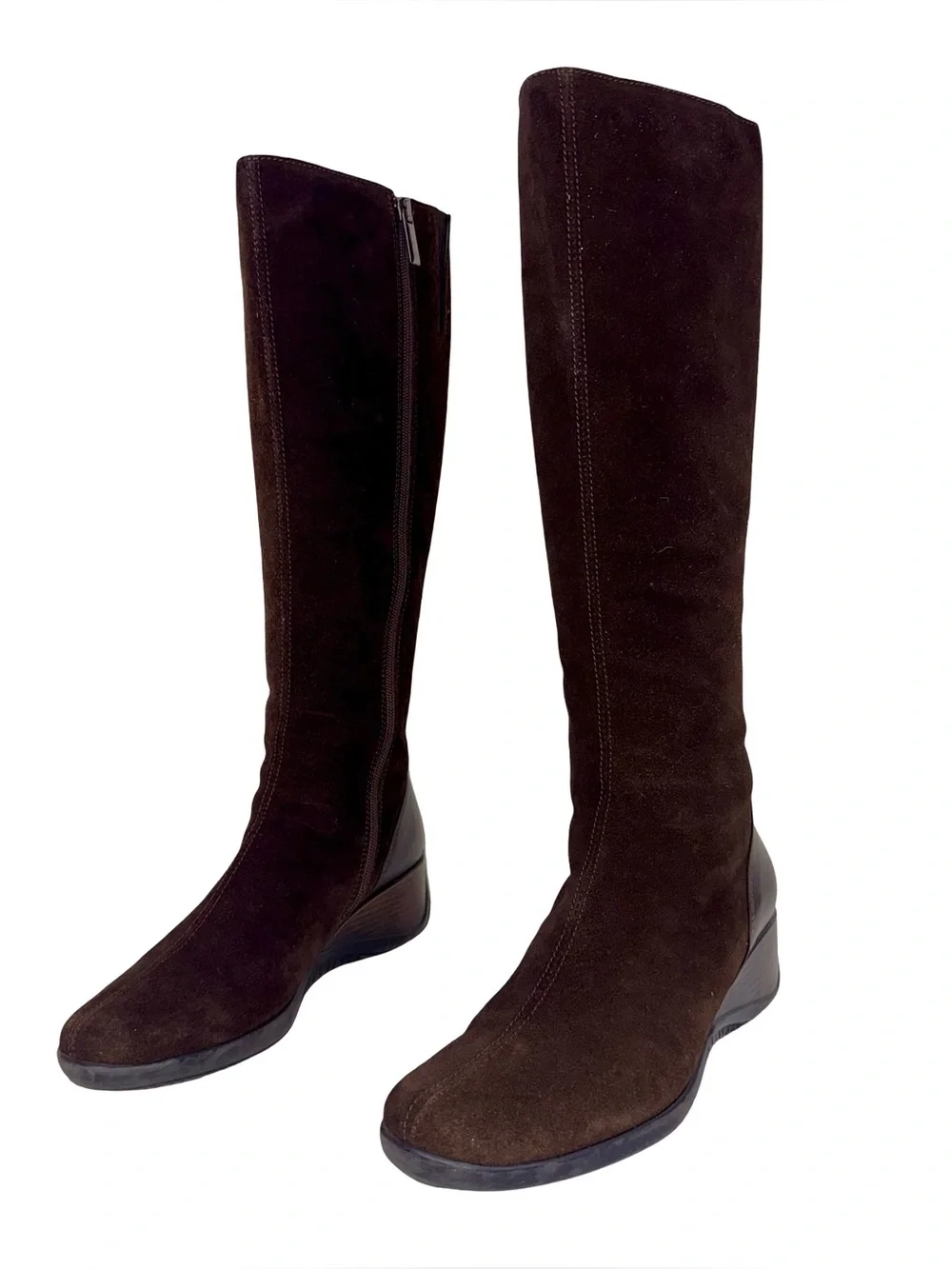 Aquatalia brown suede