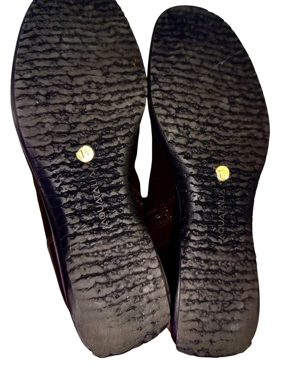 Aquatalia brown suede