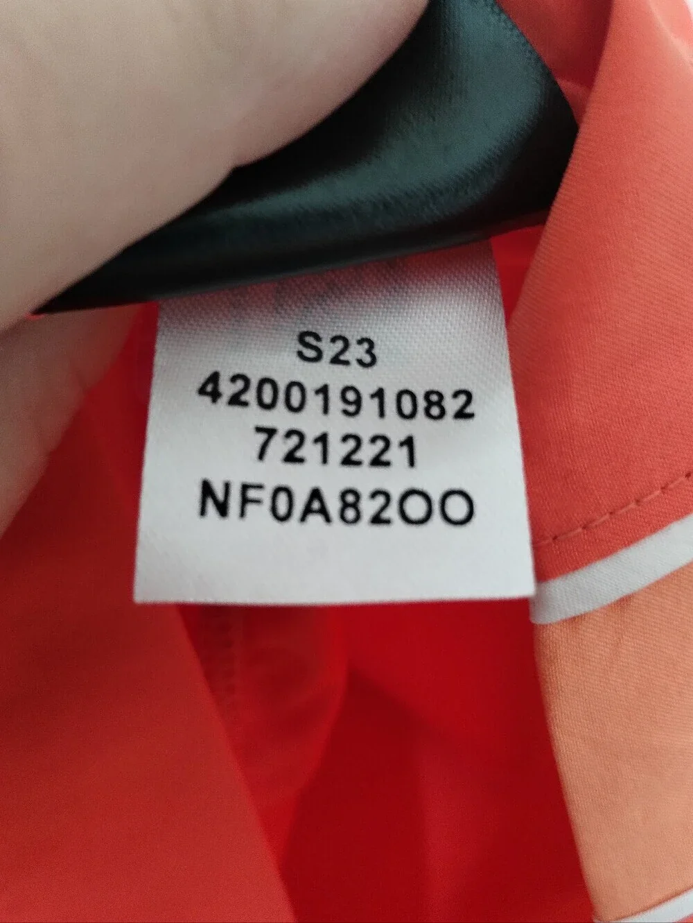 The North Face new tags