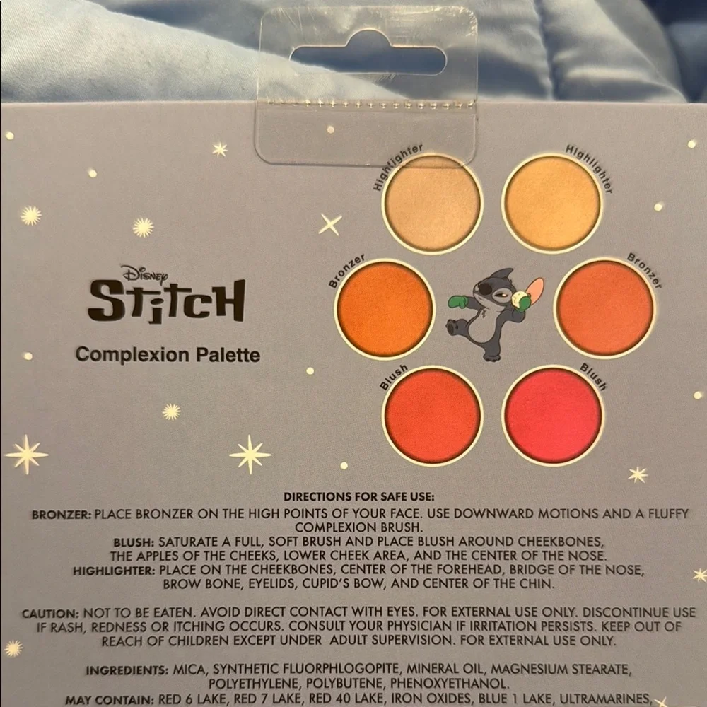 Disney stitch complexion