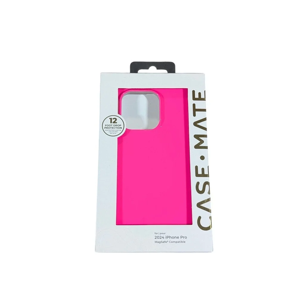 Aa5U Case-Mate BLOX Case w/‎ Magsafe for iPhone 16 Pro - Neon Watermelon Used