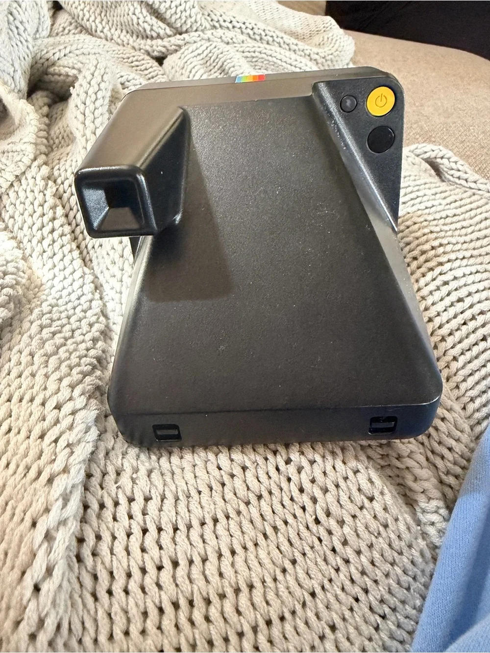Polaroid Now Instant Camera in Charcoal Gray