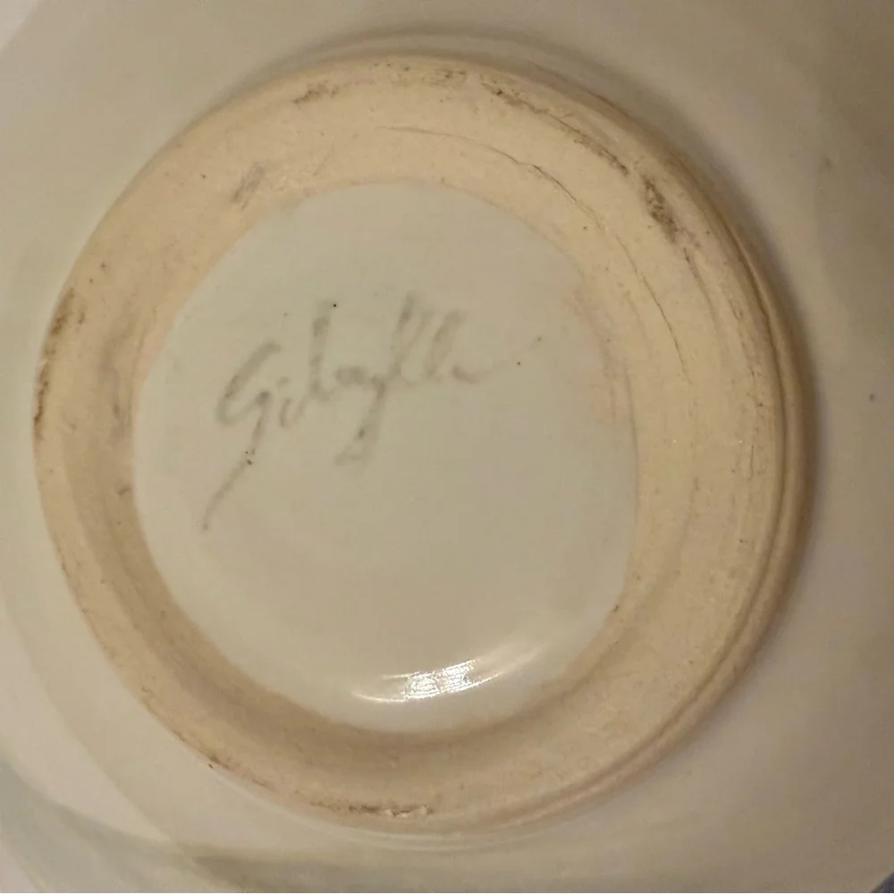 Handmade signed pottery