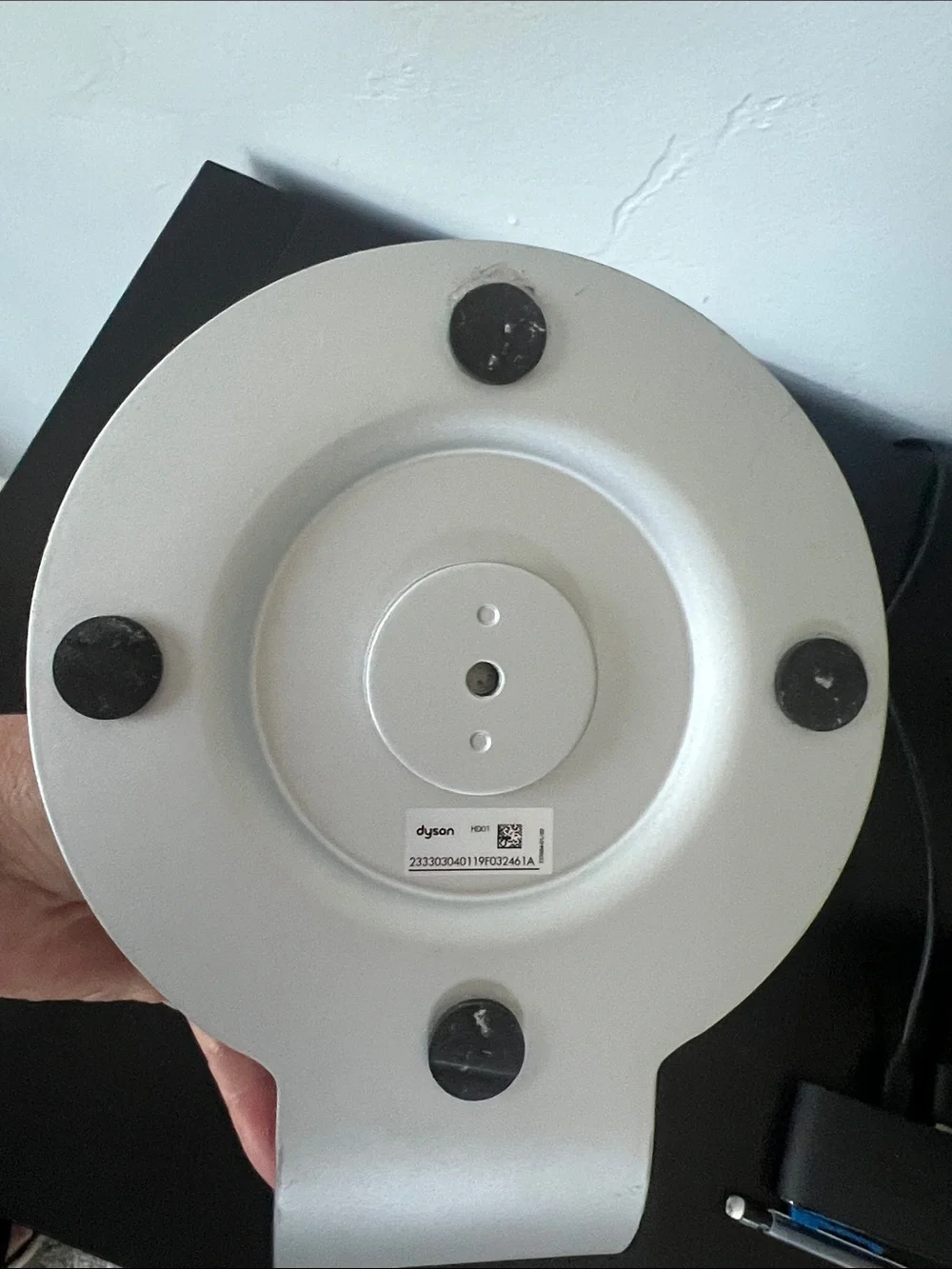 Dyson matte silver