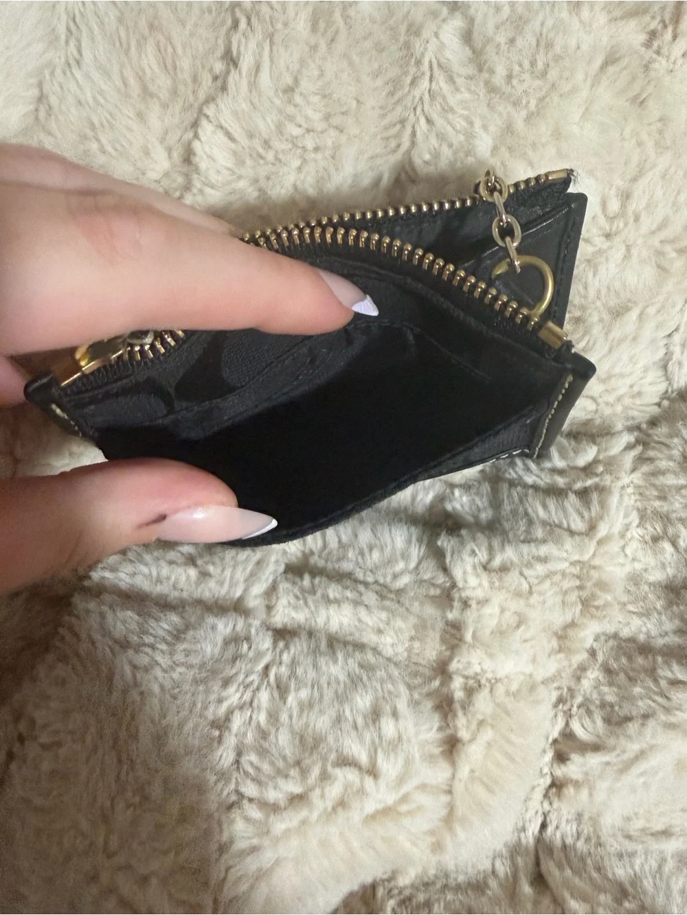 Coach compact card