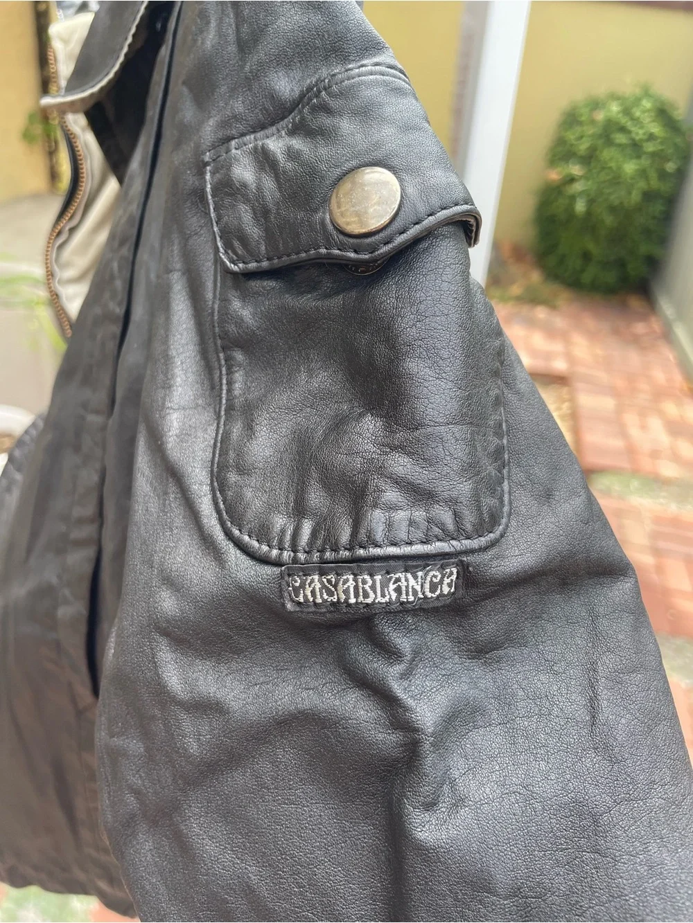 Kids Black Bomber Jacket with Zip Front