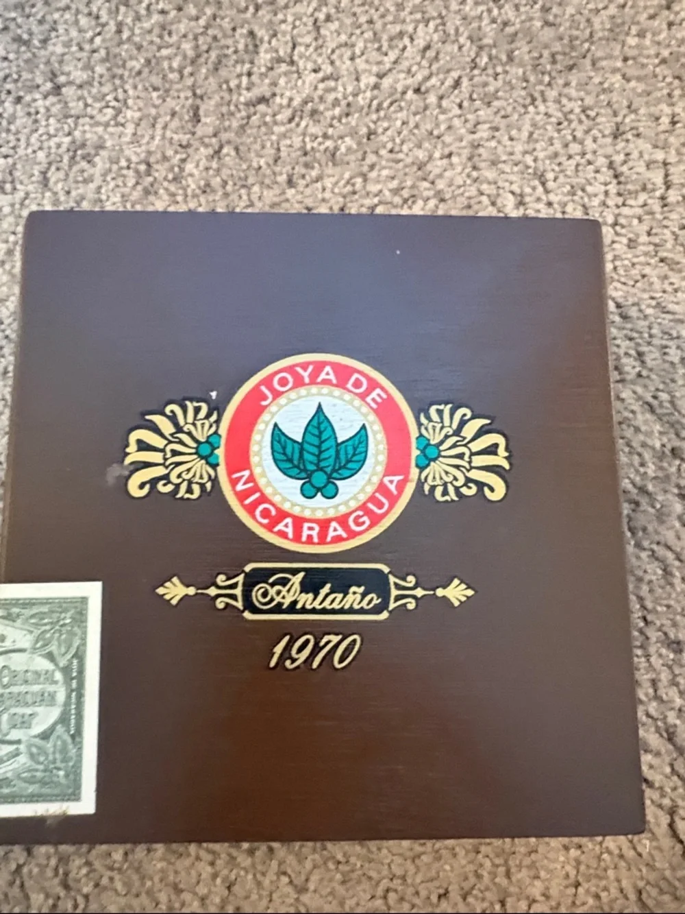 Assorted 7 Cigar Boxes - Brown Multi
