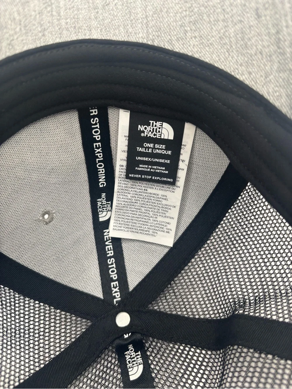 The North Face stay stylish