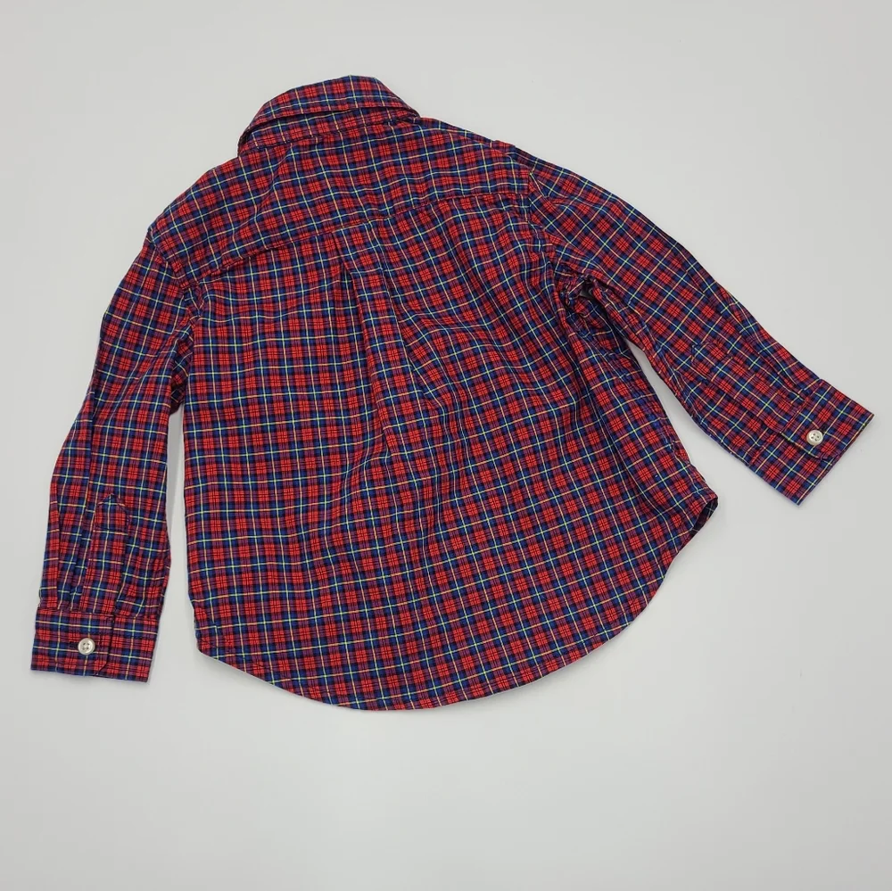 Ralph Lauren baby boy button down shirt size 18 months