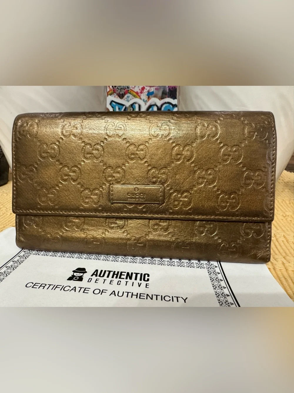 Gucci continental wallet