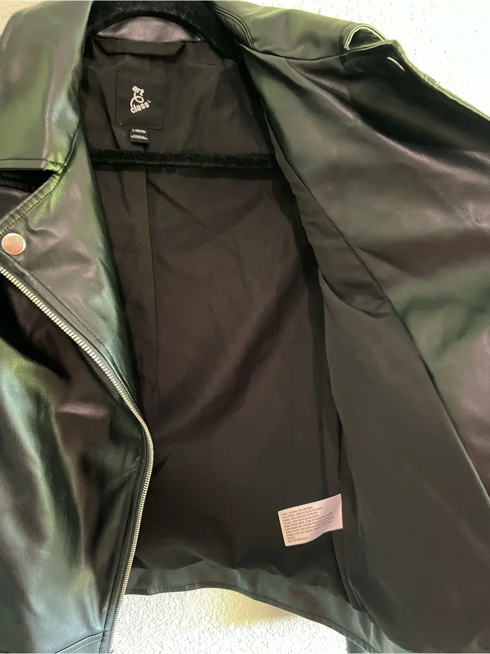 art class faux leather