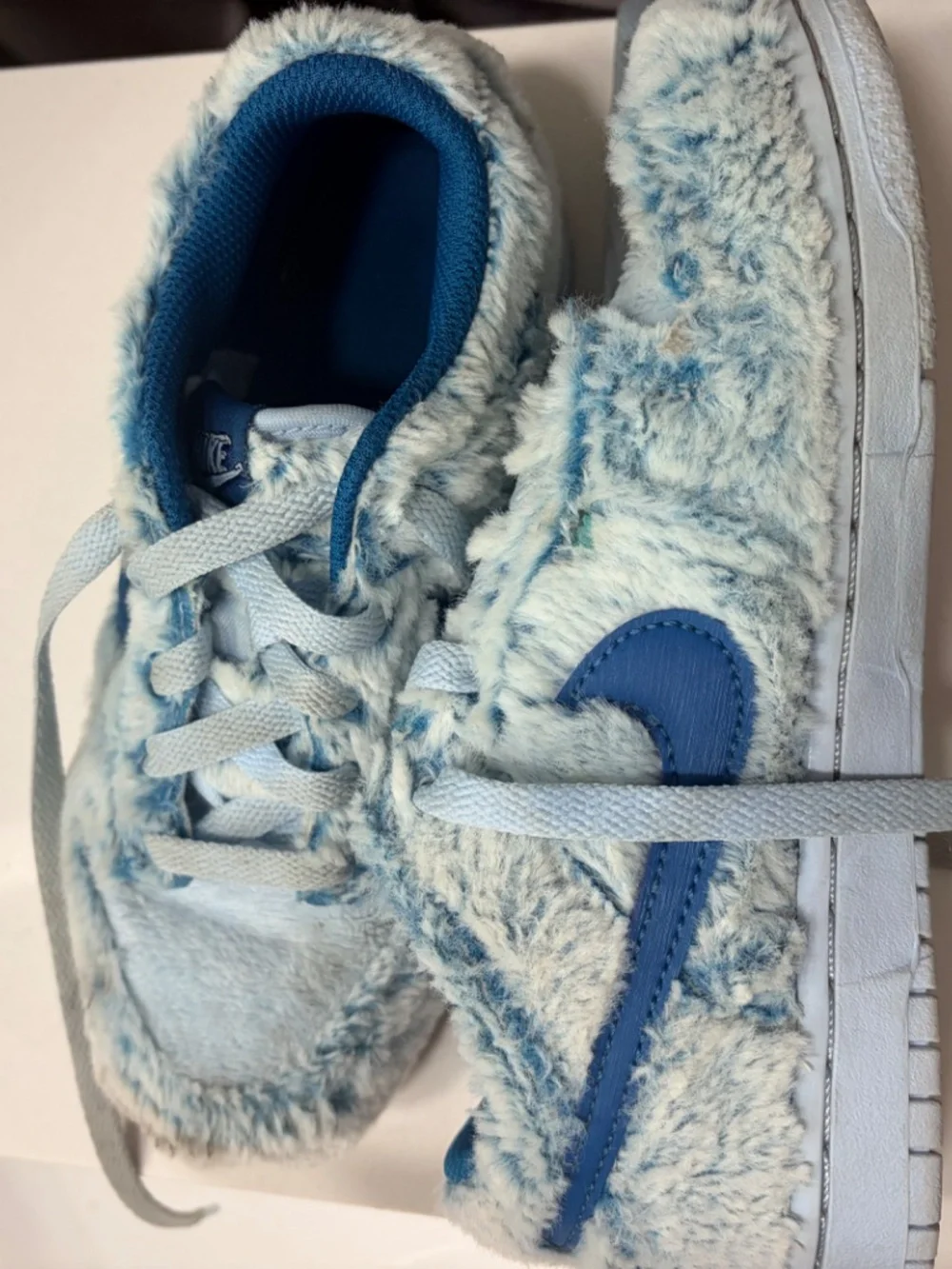 Kids Nike Furry Dunks