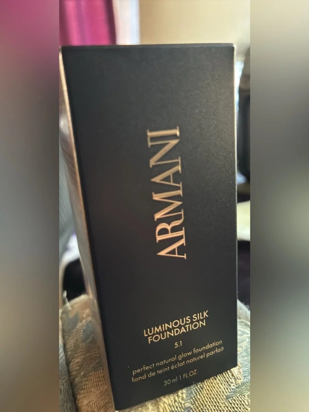 Giorgio Armani coverage finish that