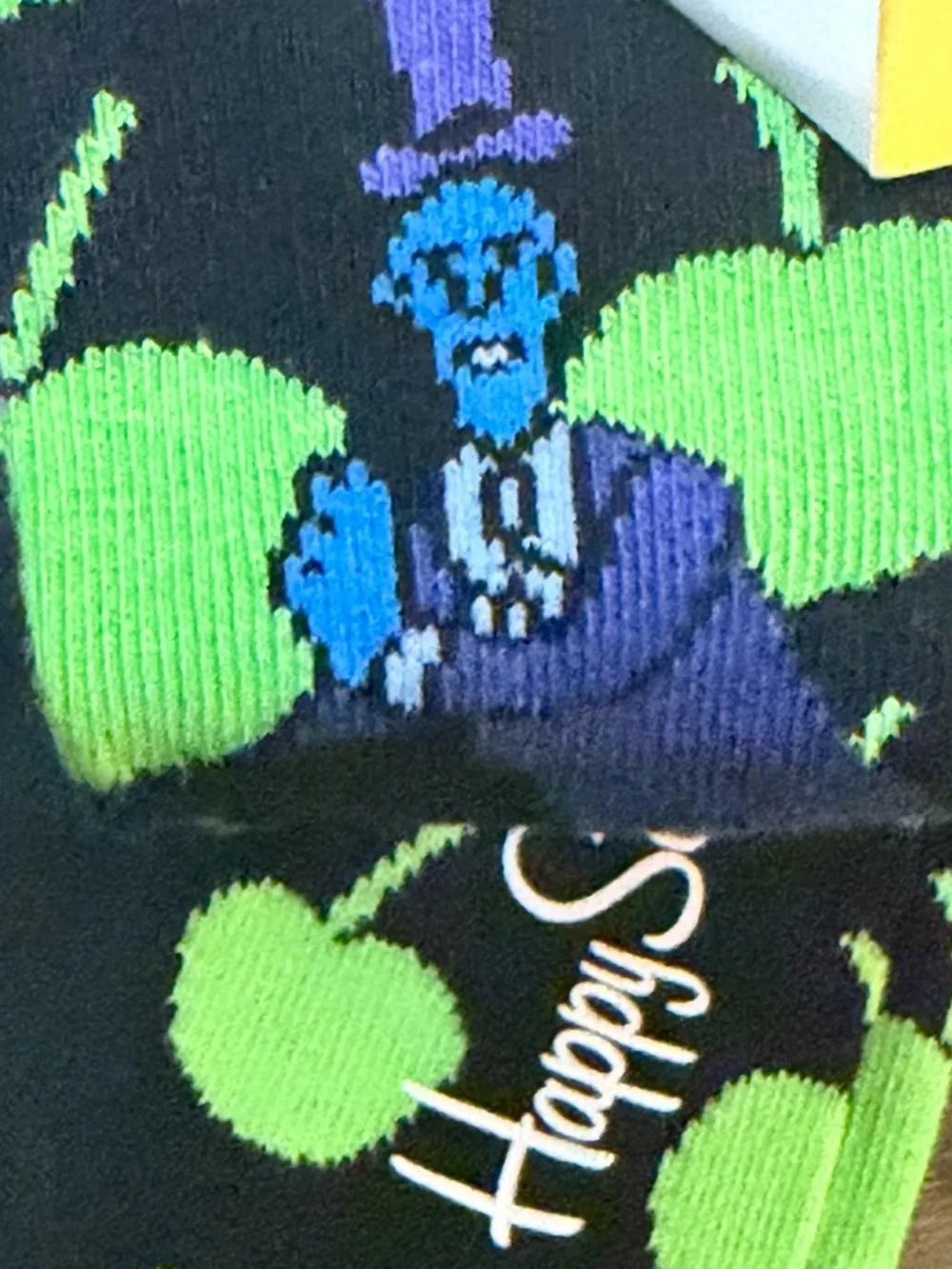 Happy Socks black crew