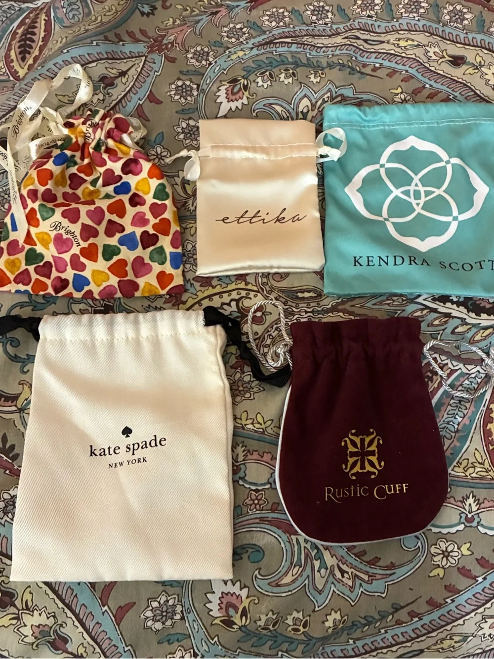 Jewelry Pouches From Five Brands