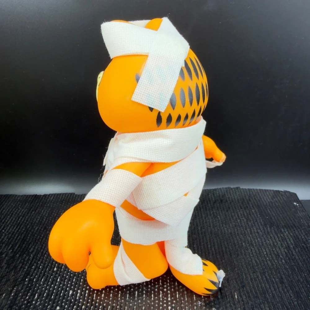 VTG Garfield Mummy Vinyl Figure Enesco 1978 Halloween‎ Collectible Plastic Decor