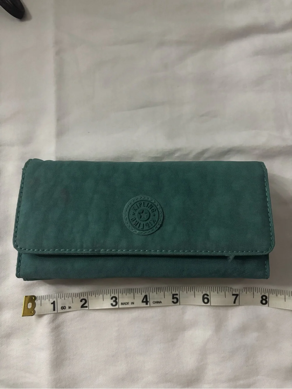 Teal Fold-Over Wallet - Women Bags
