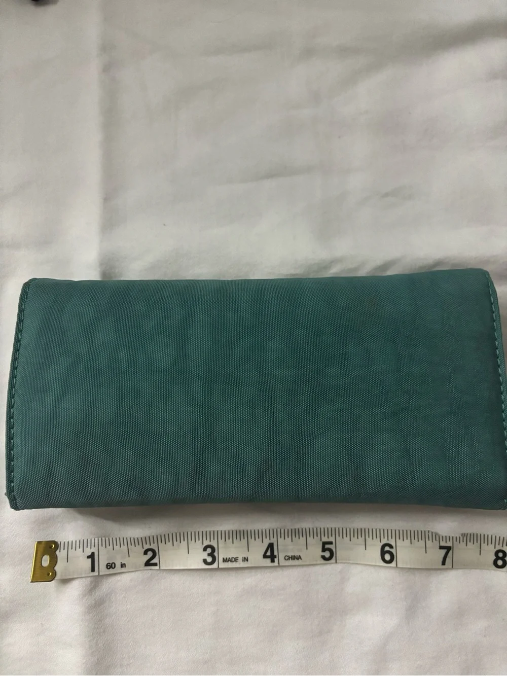 Teal Fold-Over Wallet - Women Bags