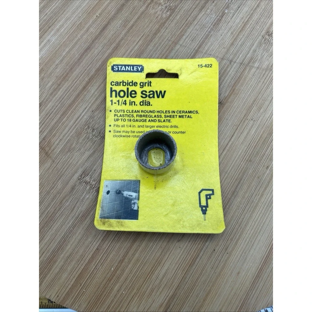 Stanley Carbide Grit Hole Saw 1‎ 1/4 Dis