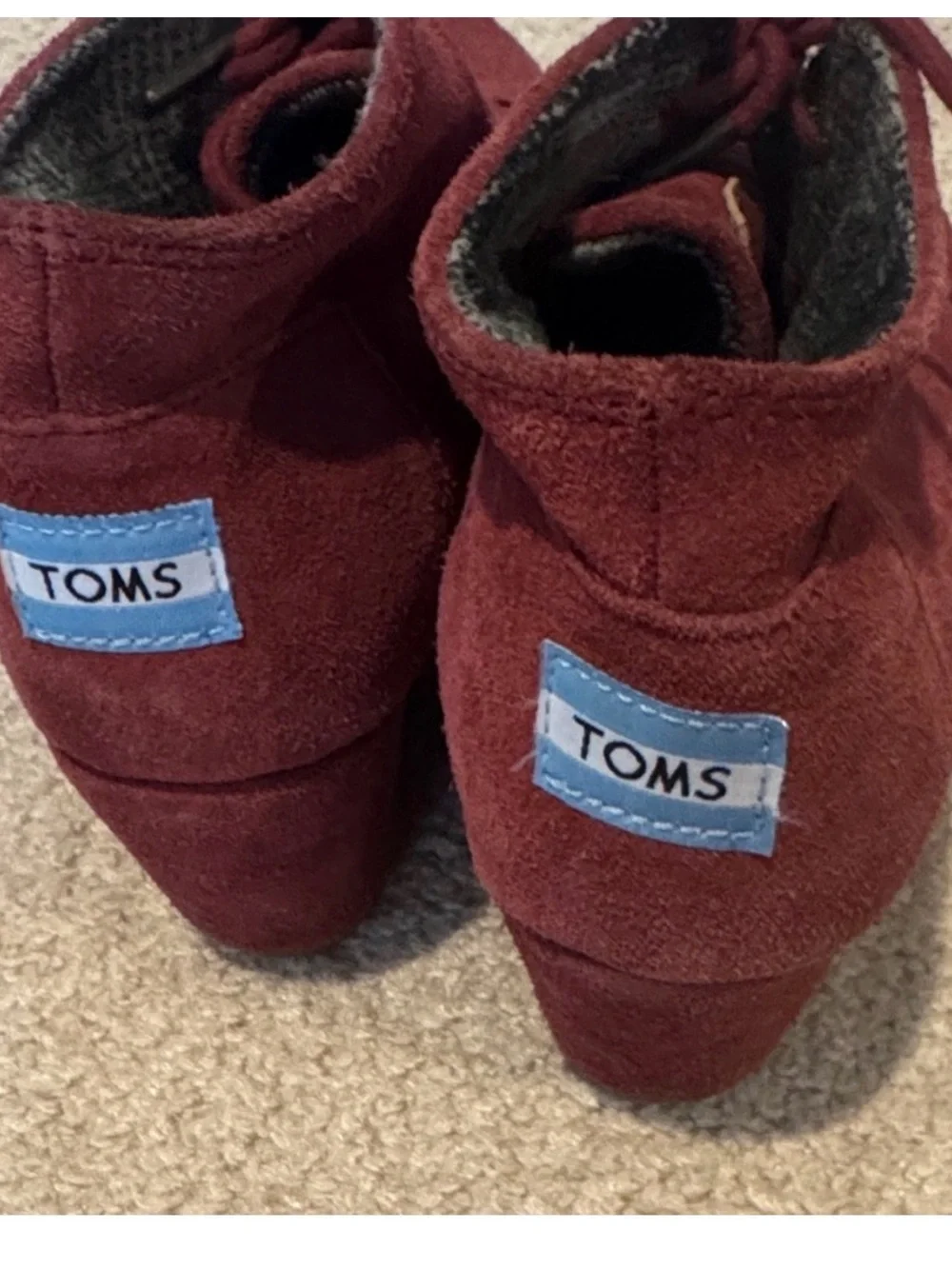 Toms wedge ankle