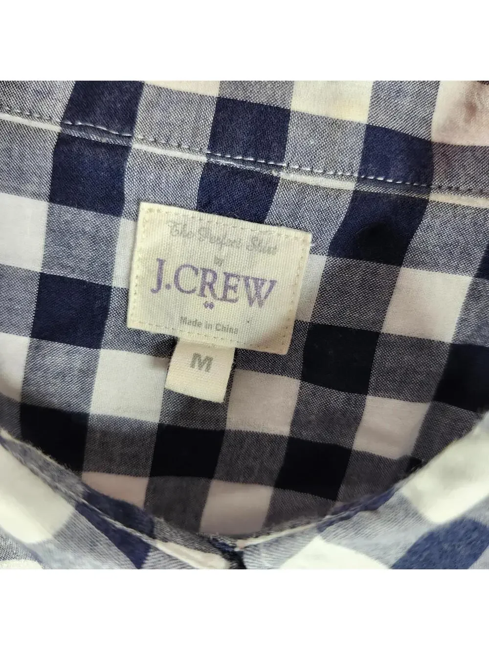 J. Crew classic plaid