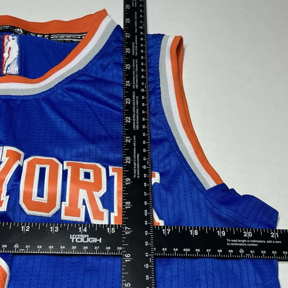 Adidas New York Knicks Kristaps Porzingis #6 Jersey NBA Adult Size M/Lengh+2”