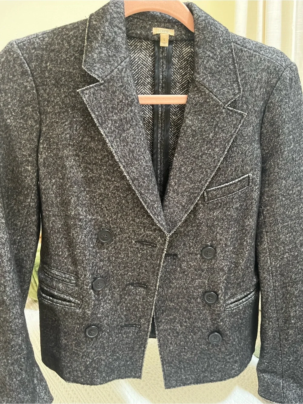 J. Crew tailored double