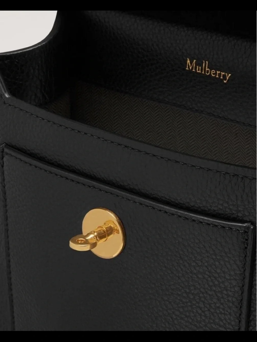 Mulberry compact leather