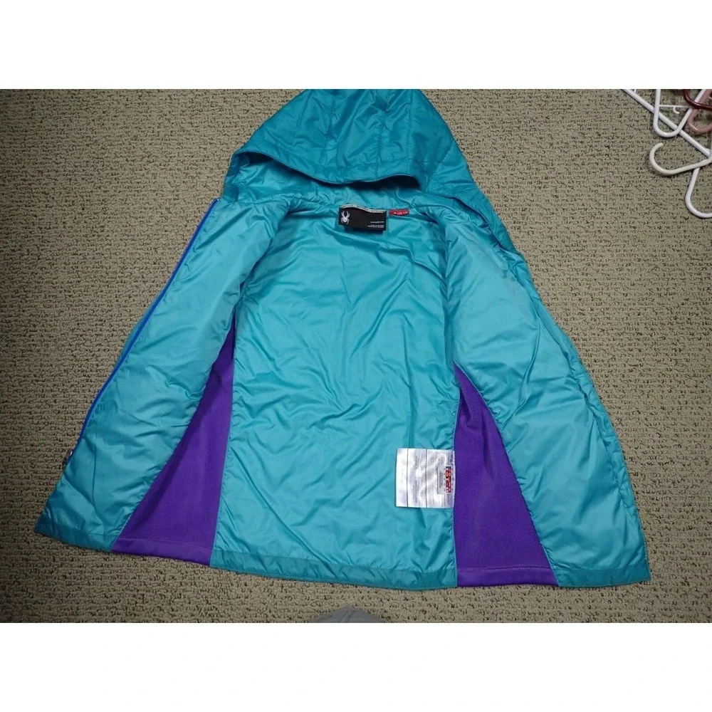 Spyder hooded puffer