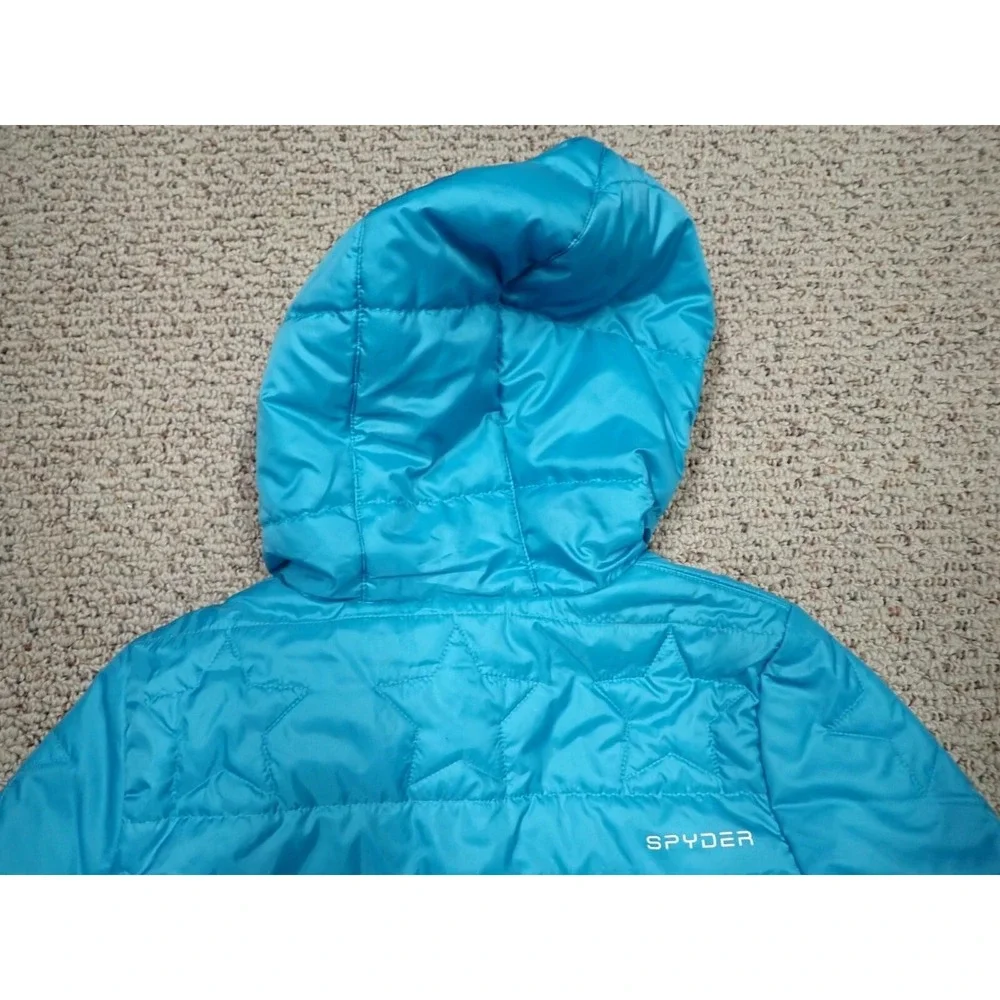 Spyder hooded puffer