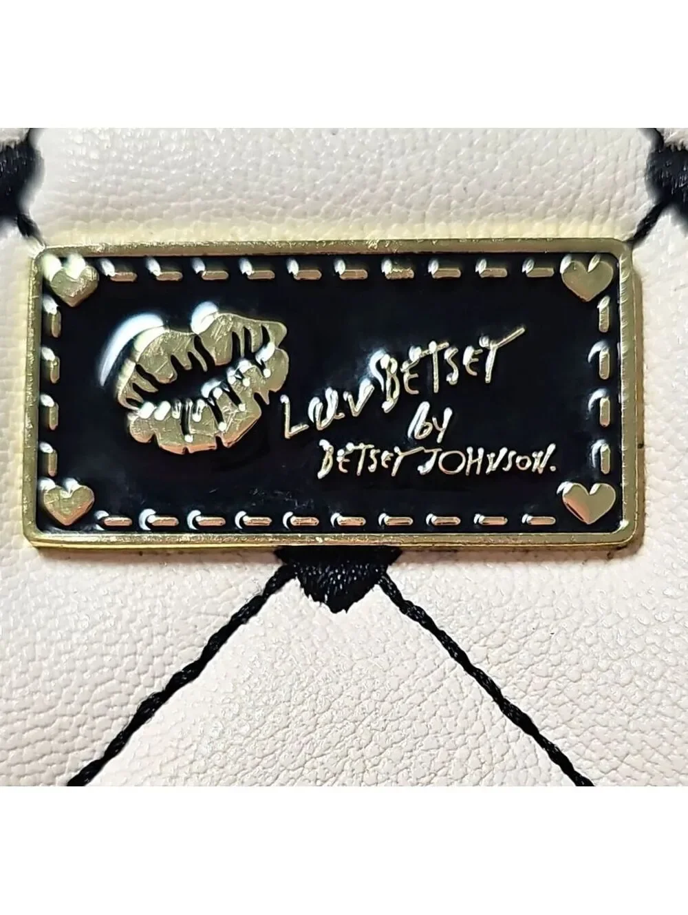 Betsey Johnson examine use detailing
