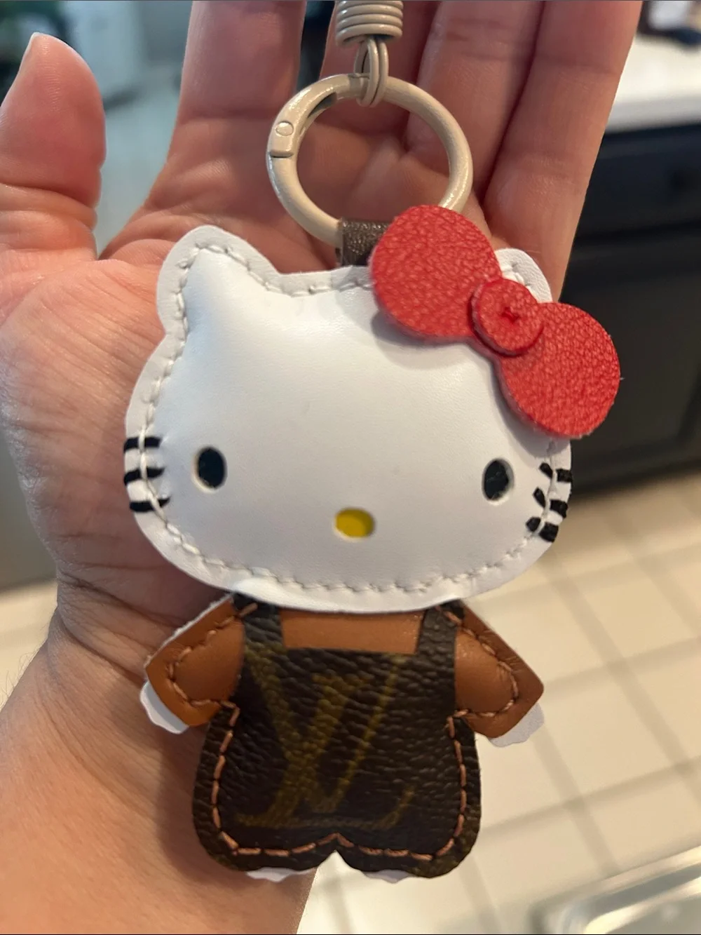 Upcycled cute white