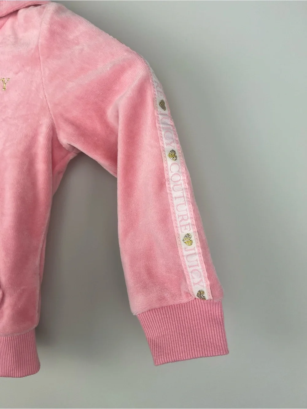 Juicy Couture gold hoodie set