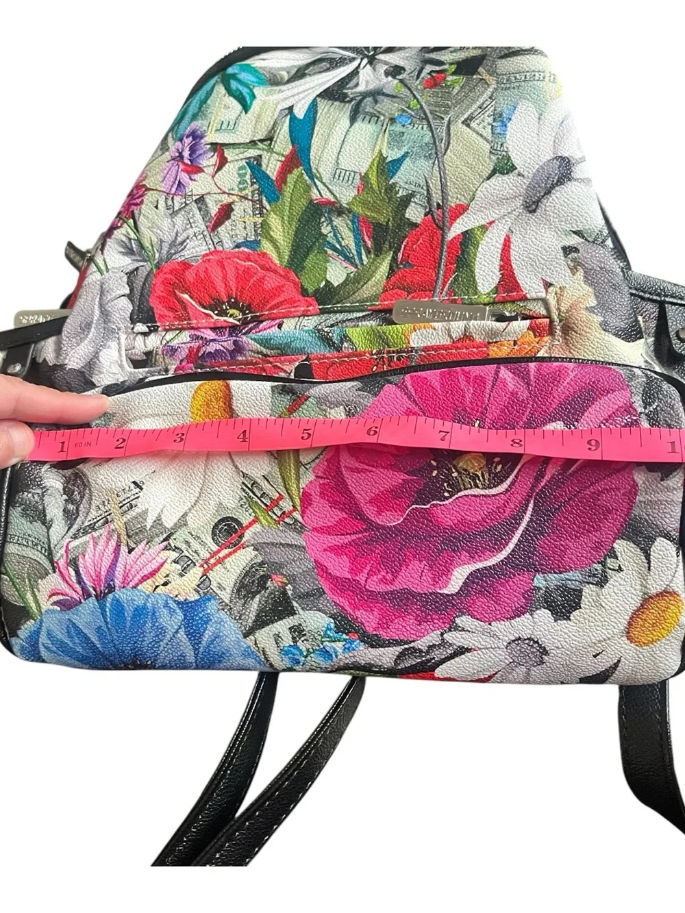 Sprayground Botanical Garden Of Money Multicolor Mini Backpack