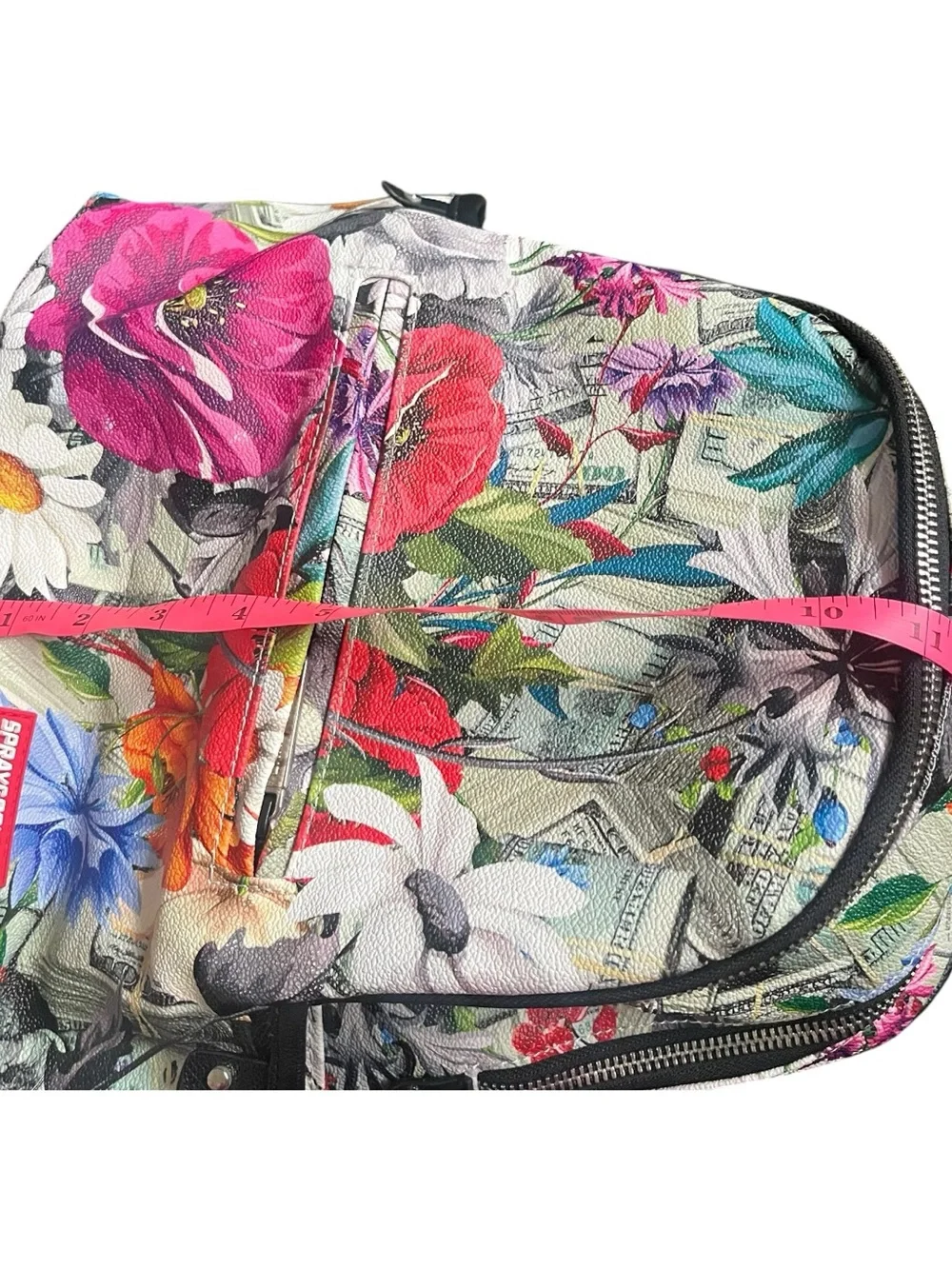 Sprayground Botanical Garden Of Money Multicolor Mini Backpack