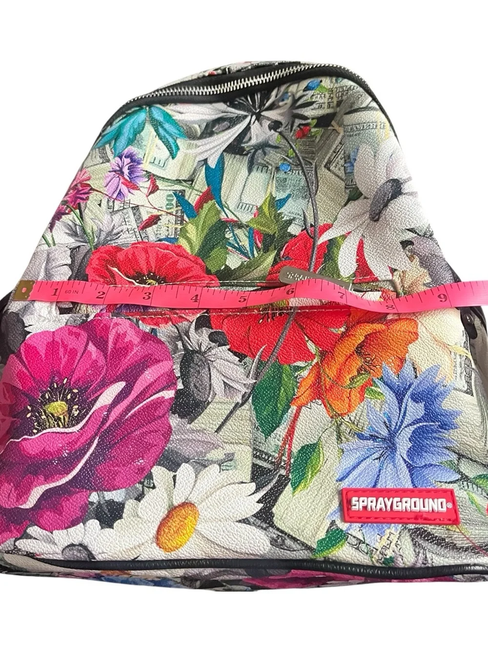 Sprayground Botanical Garden Of Money Multicolor Mini Backpack