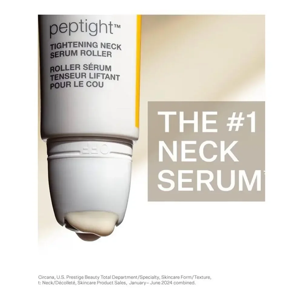 StriVectin Tighten & Lift Peptight™ Tightening Neck Anti-Aging Serum Roller NWT