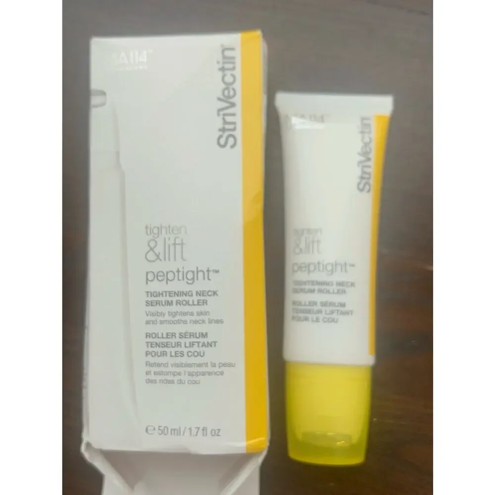 StriVectin Tighten & Lift Peptight™ Tightening Neck Anti-Aging Serum Roller NWT