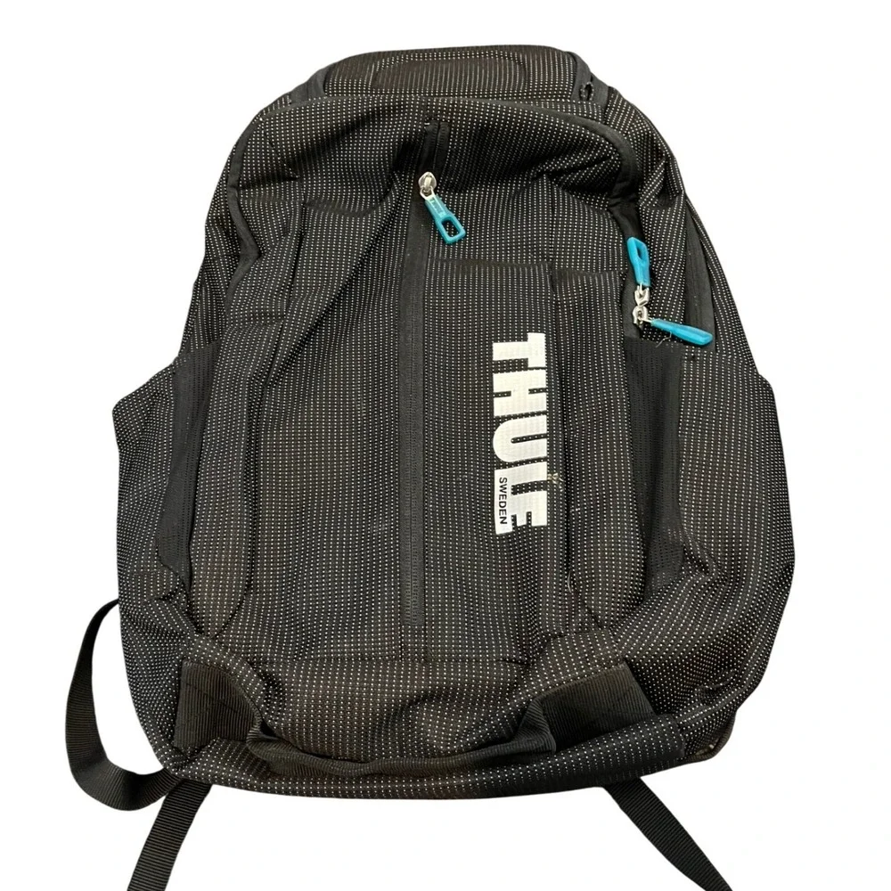 Thule Crossover Backpack Unisex OS Black Dotted Laptop Bag Daypack