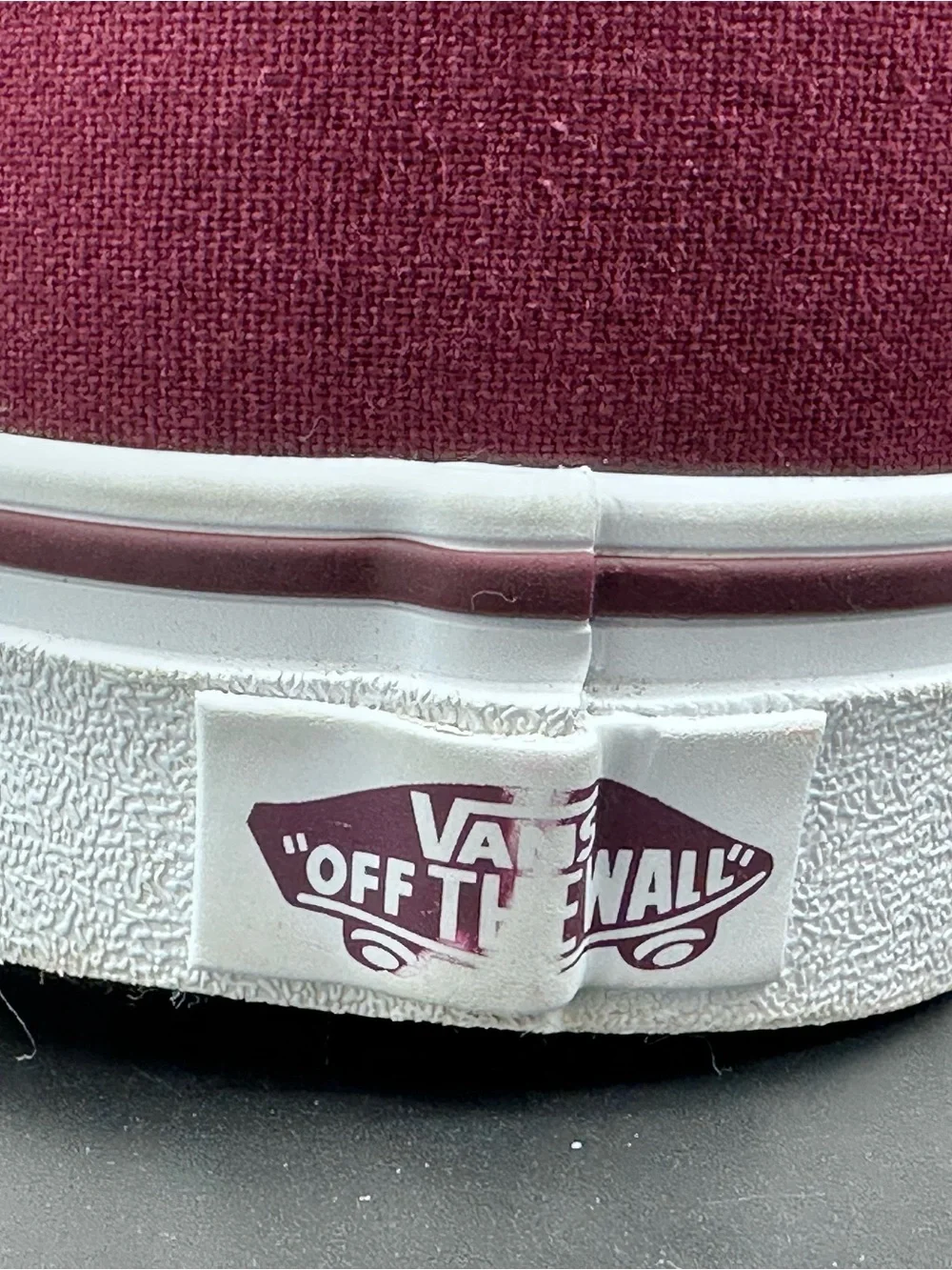 Vans lowcolor outsole