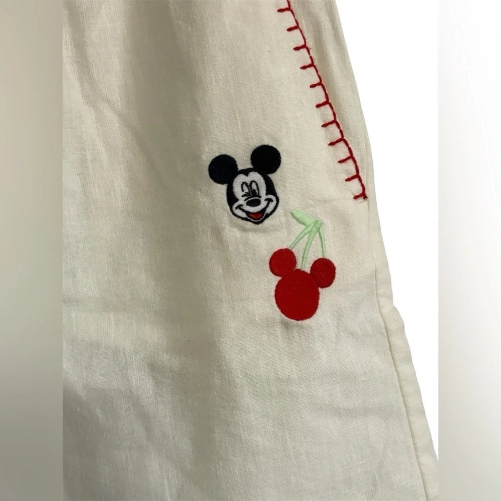 Disney cream shorts