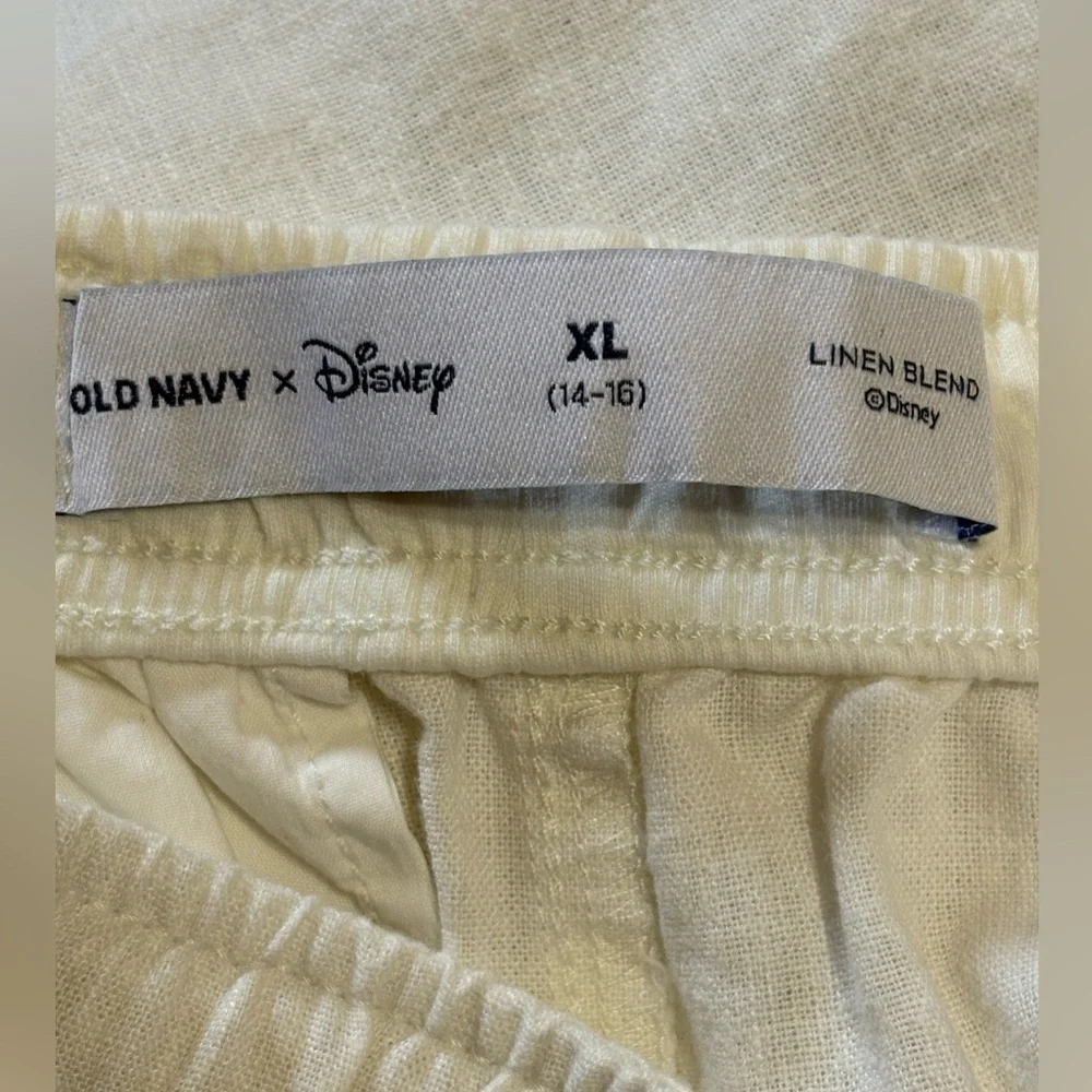 Disney cream shorts