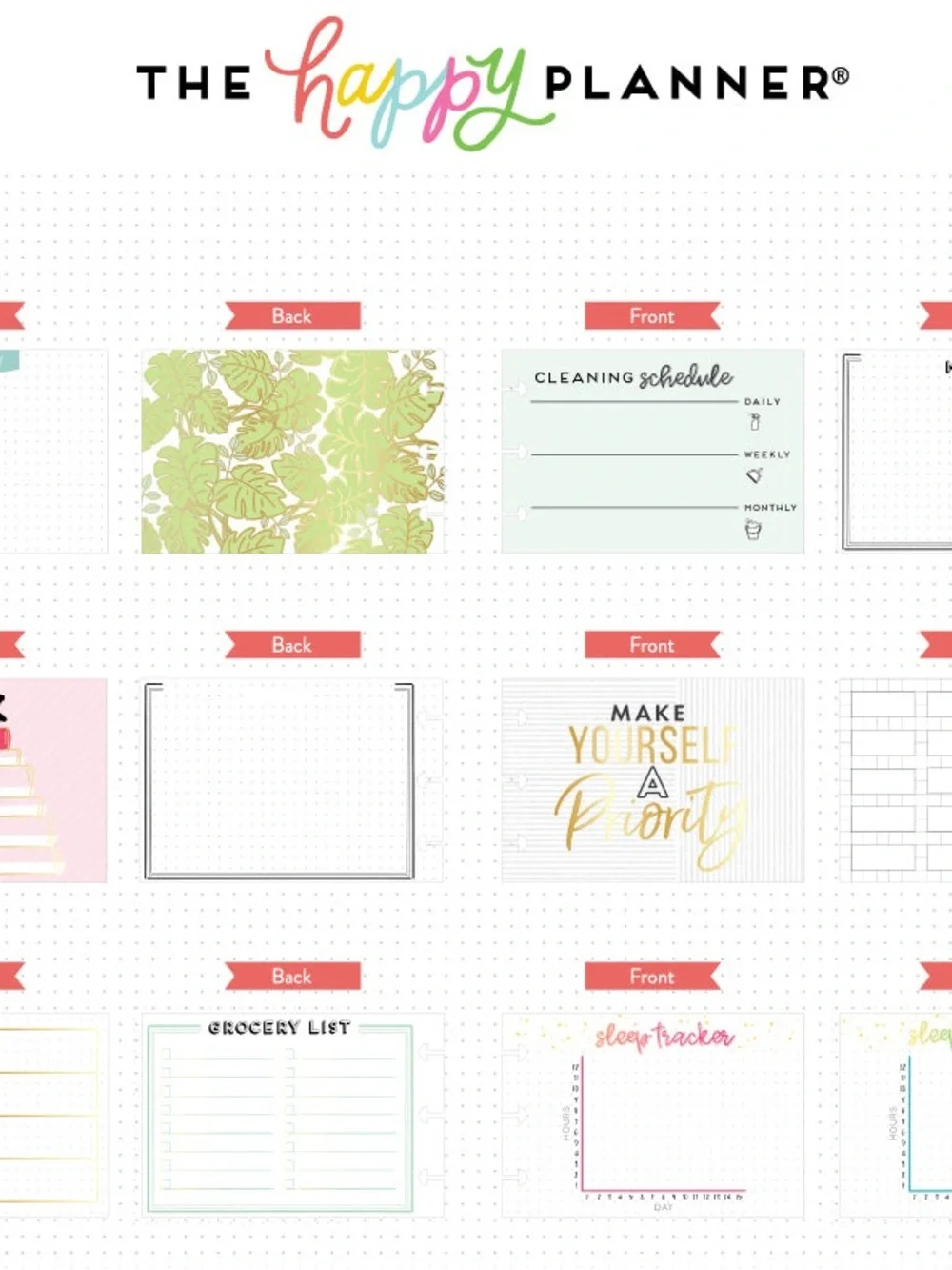 The Happy Planner happy planner