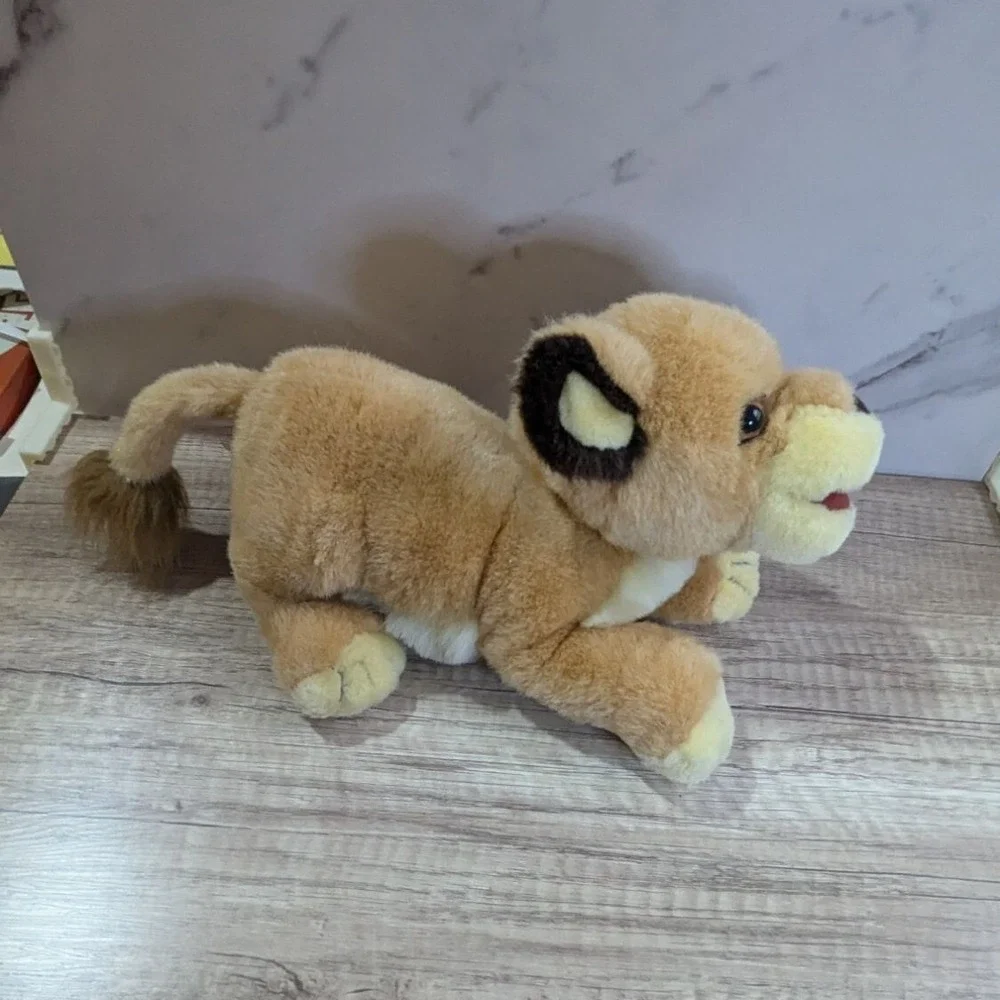 vintage Lemonwood Asia‎ Stuffed animal Lion Cub Plush Toy 10