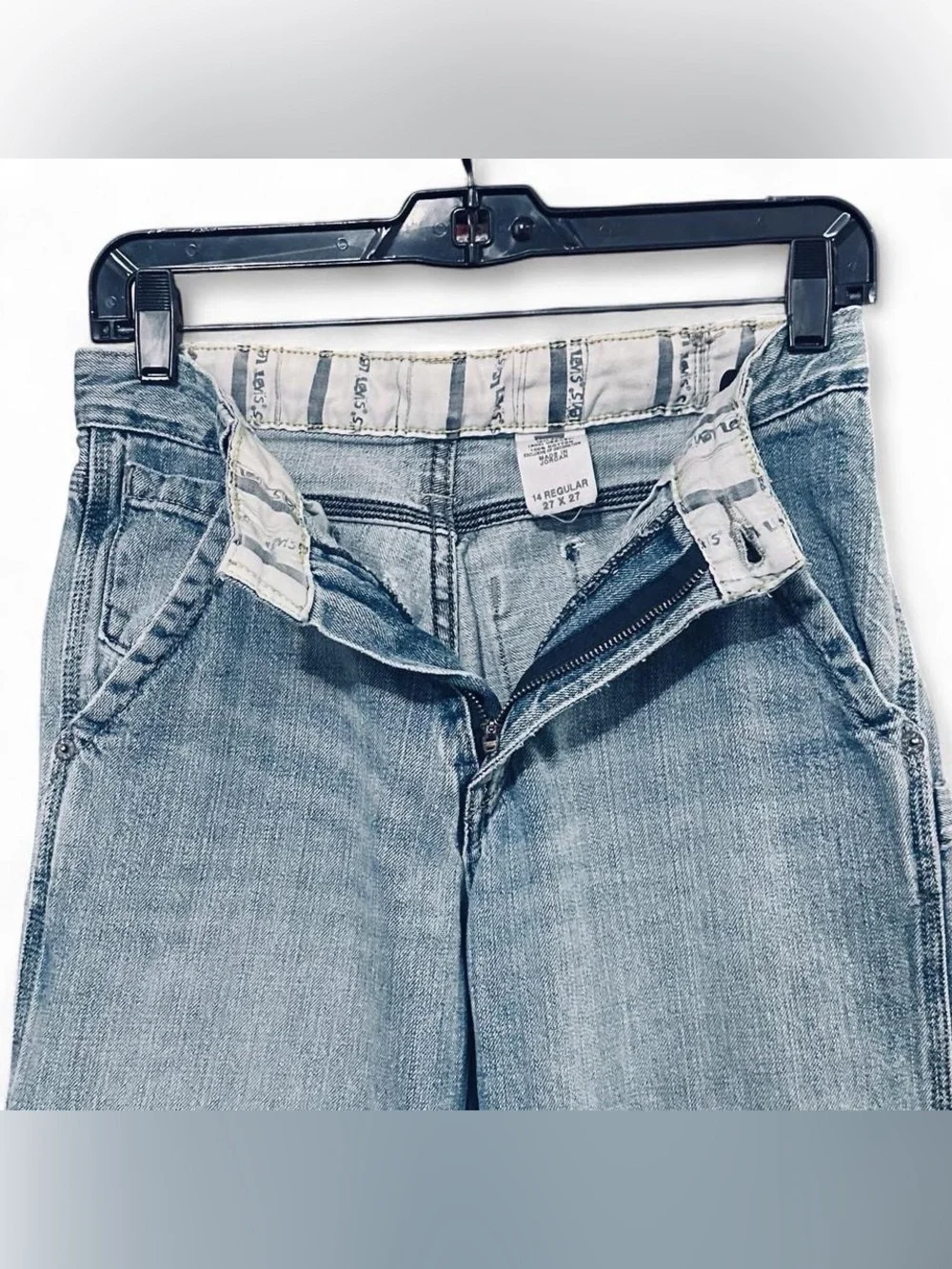 Levis rear sizes