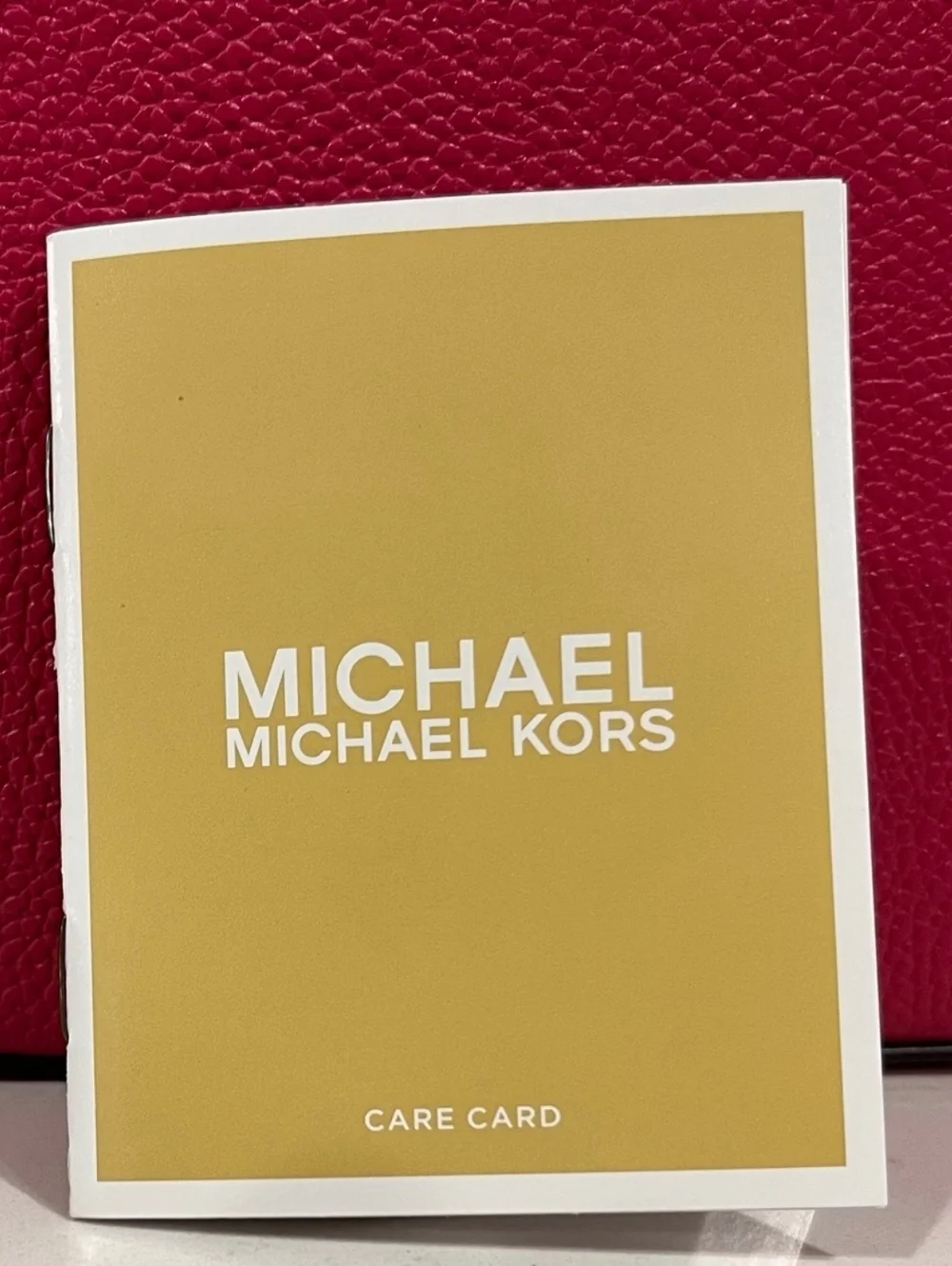 Michael Kors crafted rubin inspired