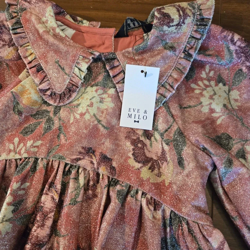Eve & Milo dress shimmering